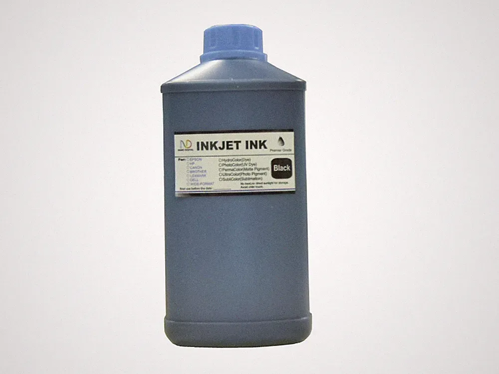 1000ml Black Bulk Refill Ink for HP inkjet printer