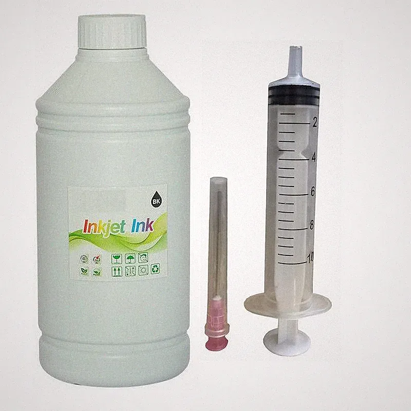 1000ml Dye Refill Ink For Epson Refillable Cartridges CIS CISS BK