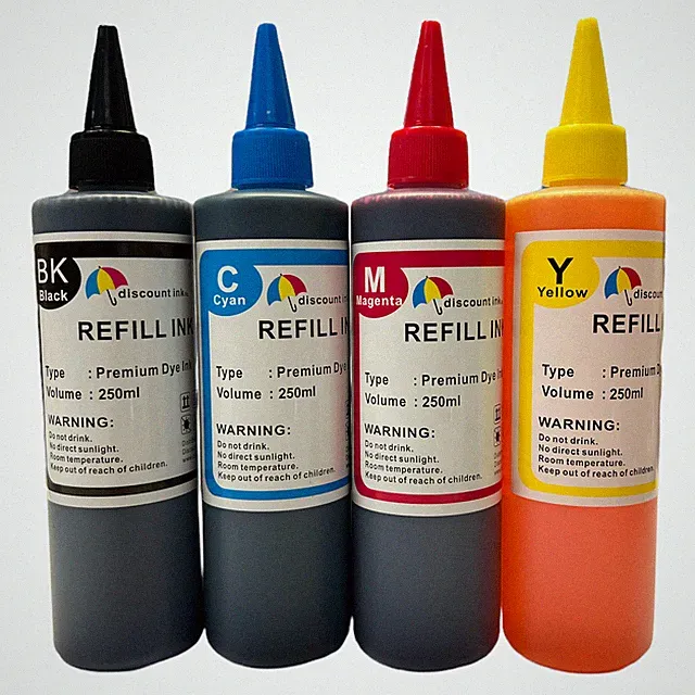 1000ml Premium Refill ink kit for HP Canon Epson Lexmark Dell Kodak printers