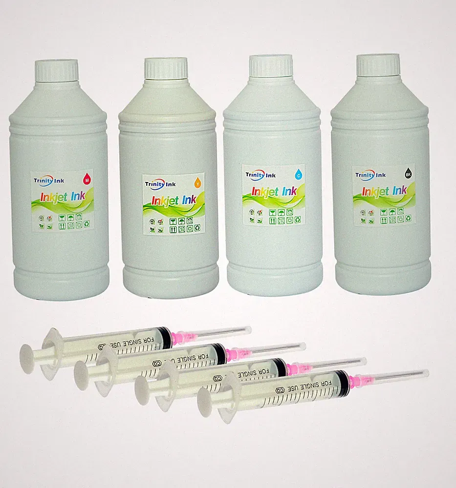 4x1000ml Bulk refill ink for HP Canon Epson Lexmark Dell Brother inkjet printer