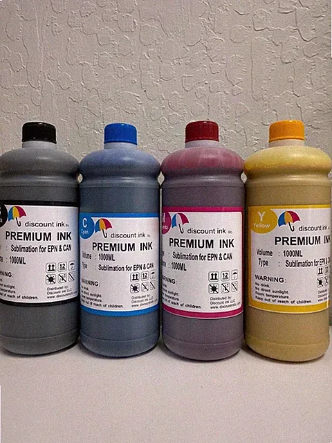 4x1000ml Sublimation Ink for Canon printers Refill Ink CISS CIS