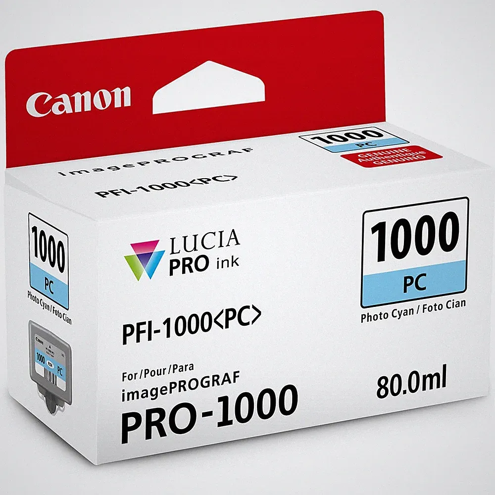 Canon PFI-1000 PC LUCIA PRO Photo Cyan Ink Tank (80ml)