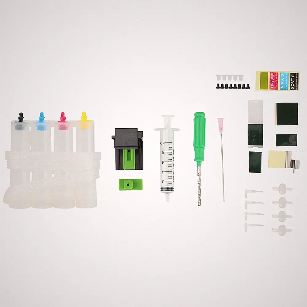 Inkjet Printer Continuous Ink Supply System Universal Color Ciss DIY Kit4846