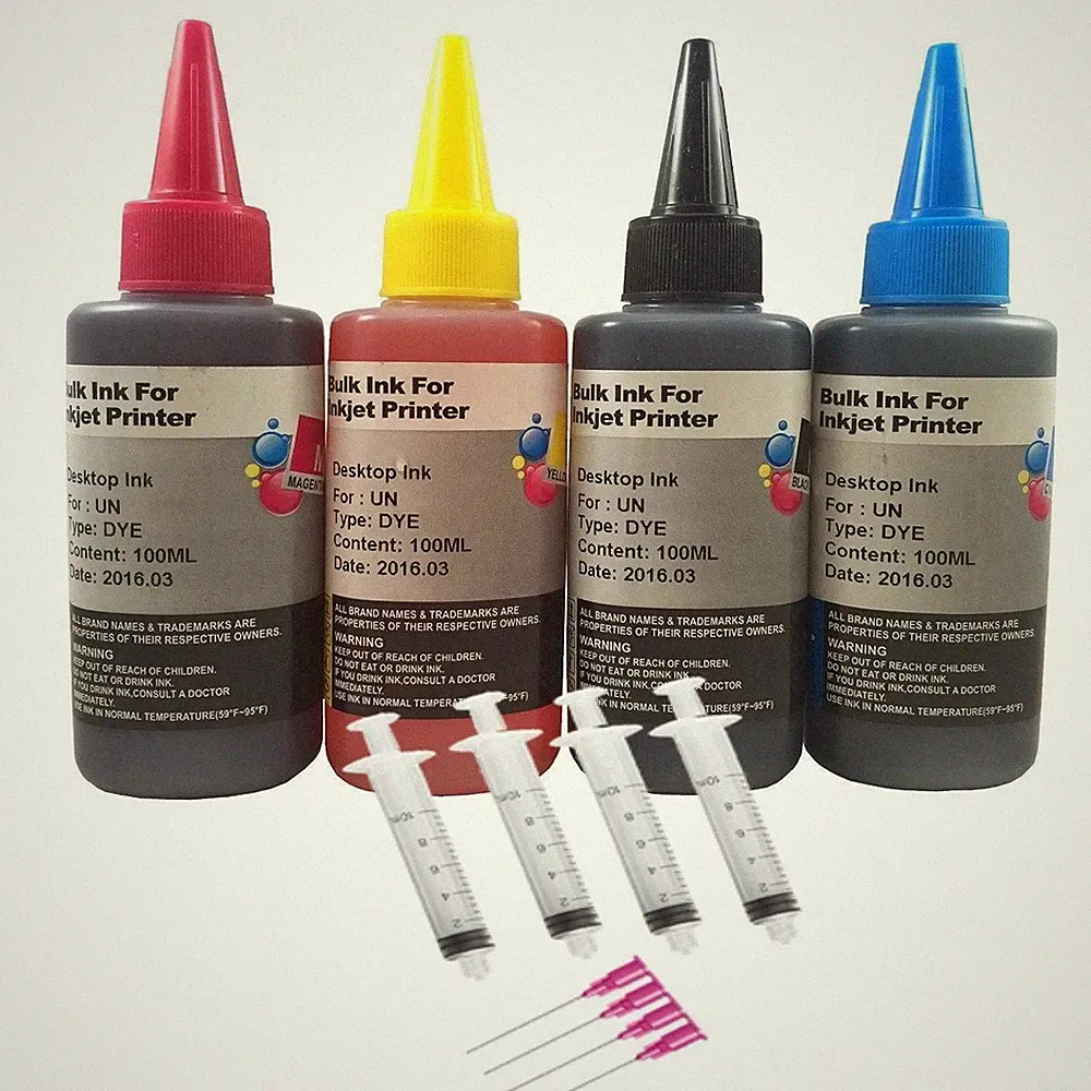 30ml 100ml 250ml 500ml 1000ml Refill Bulk Ink Canon HP Epson Brother Cartridges