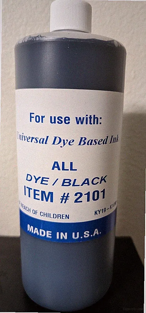 PREMIUM Black Bulk Refill Ink 1000 ml Bottle Dye Color for HP Printer Cartridge